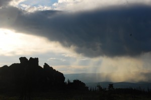 Granite Tors Rainstorm